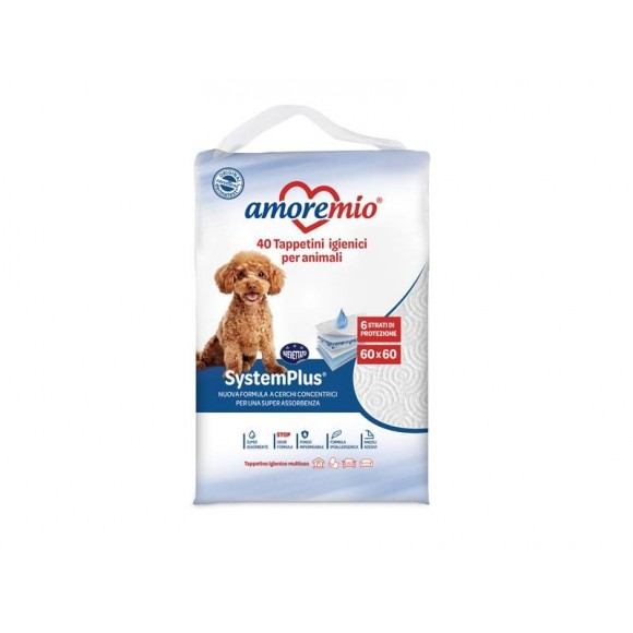 Tapetes Higiénicos Maxi 60X60Cm Com Adesivo AMOREMIO Tapetes Higiénicos Maxi 60X60Cm Com Adesivo AMOREMIO