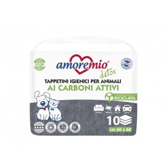 Tapetes Higiénicos Carvão Ativo Antiodor C/ Adesivo AMOREMIO Tapetes Higiénicos Carvão Ativo Antiodor C/ Adesivo AMOREMIO