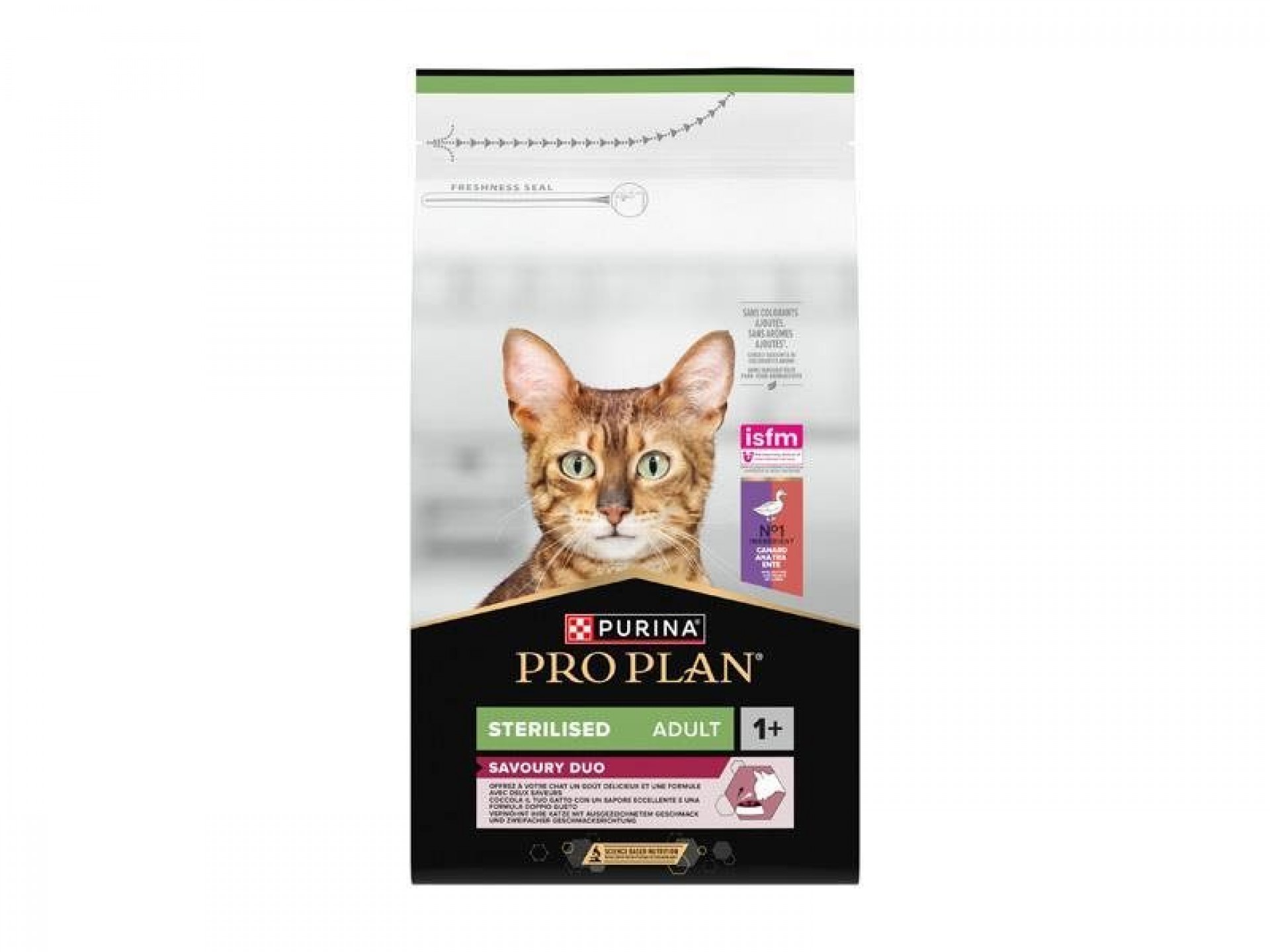 ALIMENTO SECO PARA GATO ESTERILIZADO PATO 1,5 KG