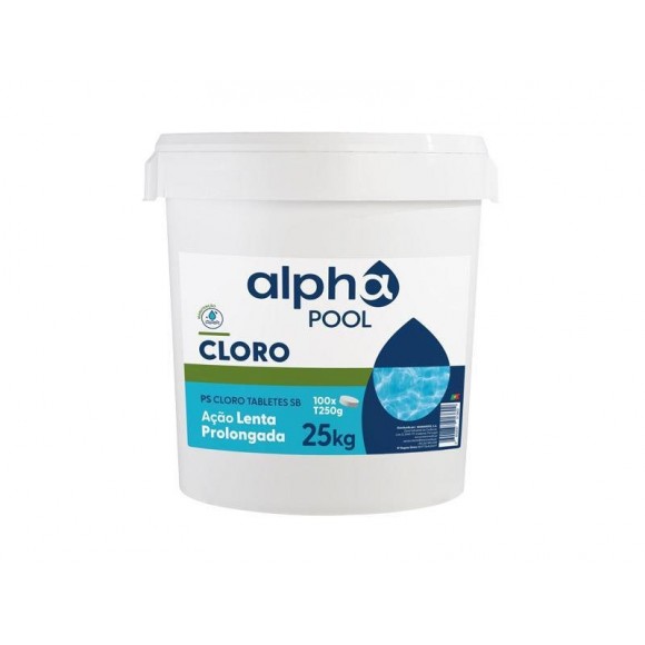 CLORO T250 25KG ALPHAPOOL CLORO T250 25KG ALPHAPOOL