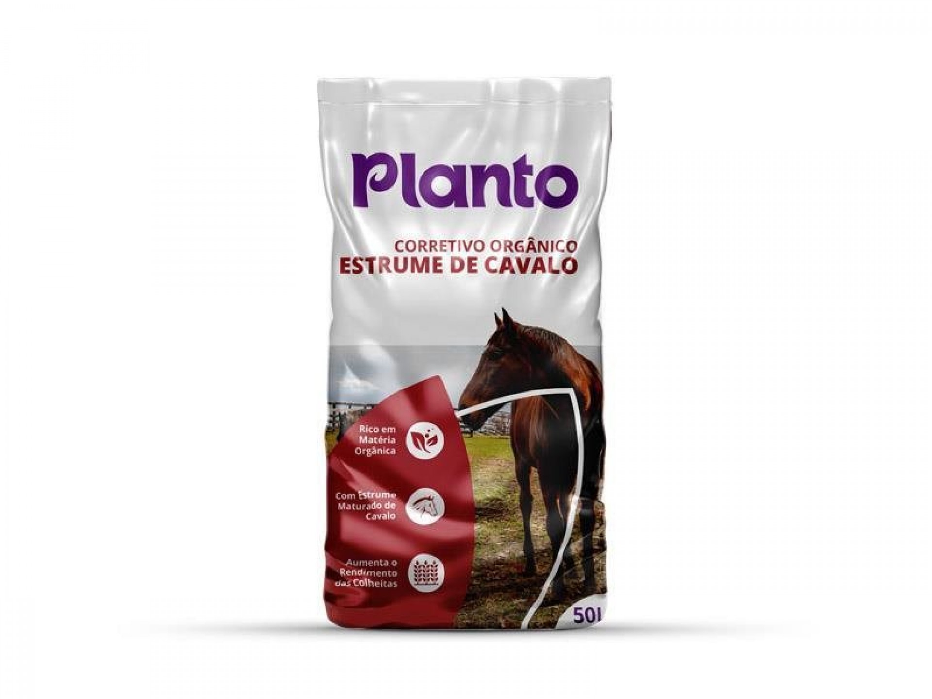 Substrato Estrume Cavalo 50L PLANTO