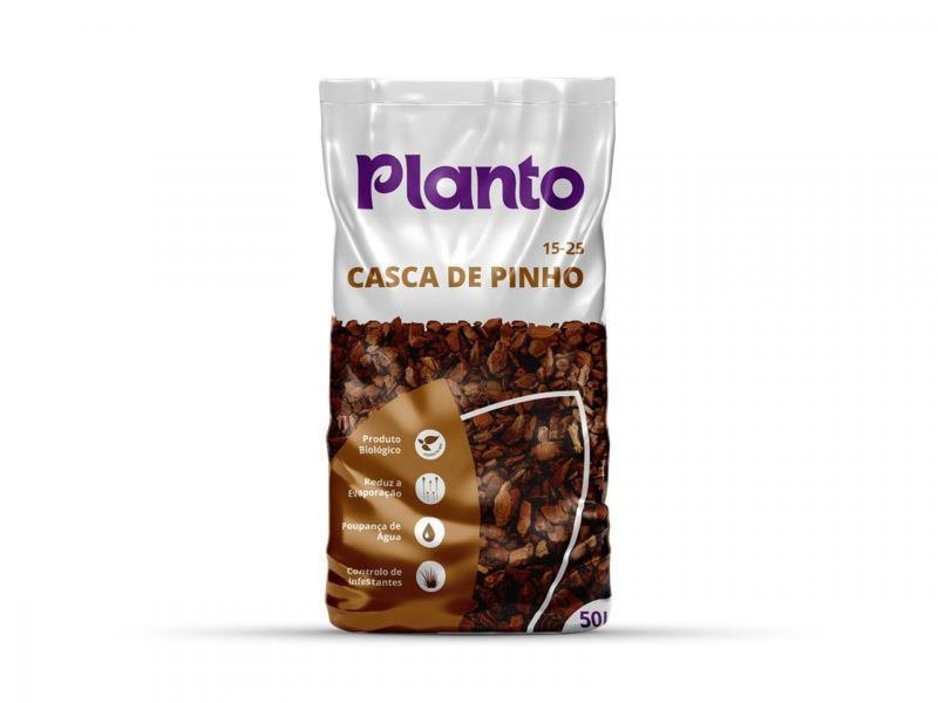 Casca Pinho 15-25 50L PLANTO