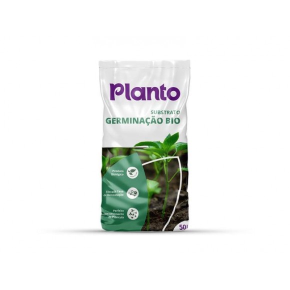Substrato Germinação Bio 50L PLANTO Substrato Germinação Bio 50L PLANTO