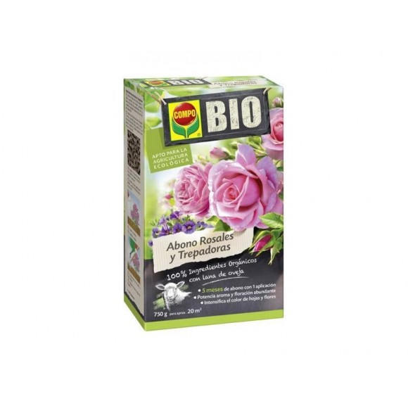 Adubo Roseiras E Trepadeiras 750 G COMPO Adubo Roseiras E Trepadeiras 750 G COMPO