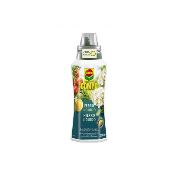 Fertilizante Ferro Líquido 500 ML COMPO Fertilizante Ferro Líquido 500 ML COMPO