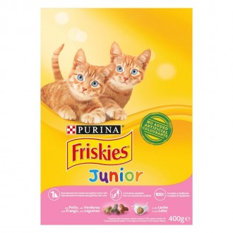 Alimento Seco Para Gato Júnior 400 G FRISKIES Alimento Seco Para Gato Júnior 400 G FRISKIES