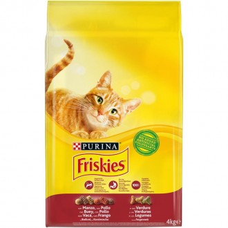 ALIMENTO SECO PARA GATO VACA/FRANGO E LEGUMES 4 KG ALIMENTO SECO PARA GATO VACA/FRANGO E LEGUMES 4 KG