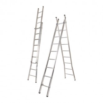 Escada Al�minio Dupla 2,5+2,5M LITAN