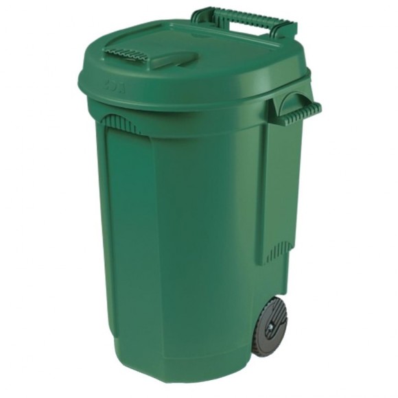 Caixote De Lixo Com Rodas 110 L EDA Caixote De Lixo Com Rodas 110 L EDA