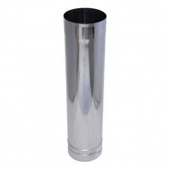 Tubo Inox 80Mm 0,5Mt