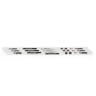 Conjunto Folhas Ferro Normal 24Dpp 3UN VITO