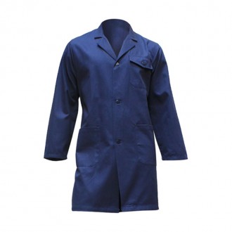 Bata Sarja Poliester/Algodão L Azul CLS Bata Sarja Poliester/Algodão L Azul CLS