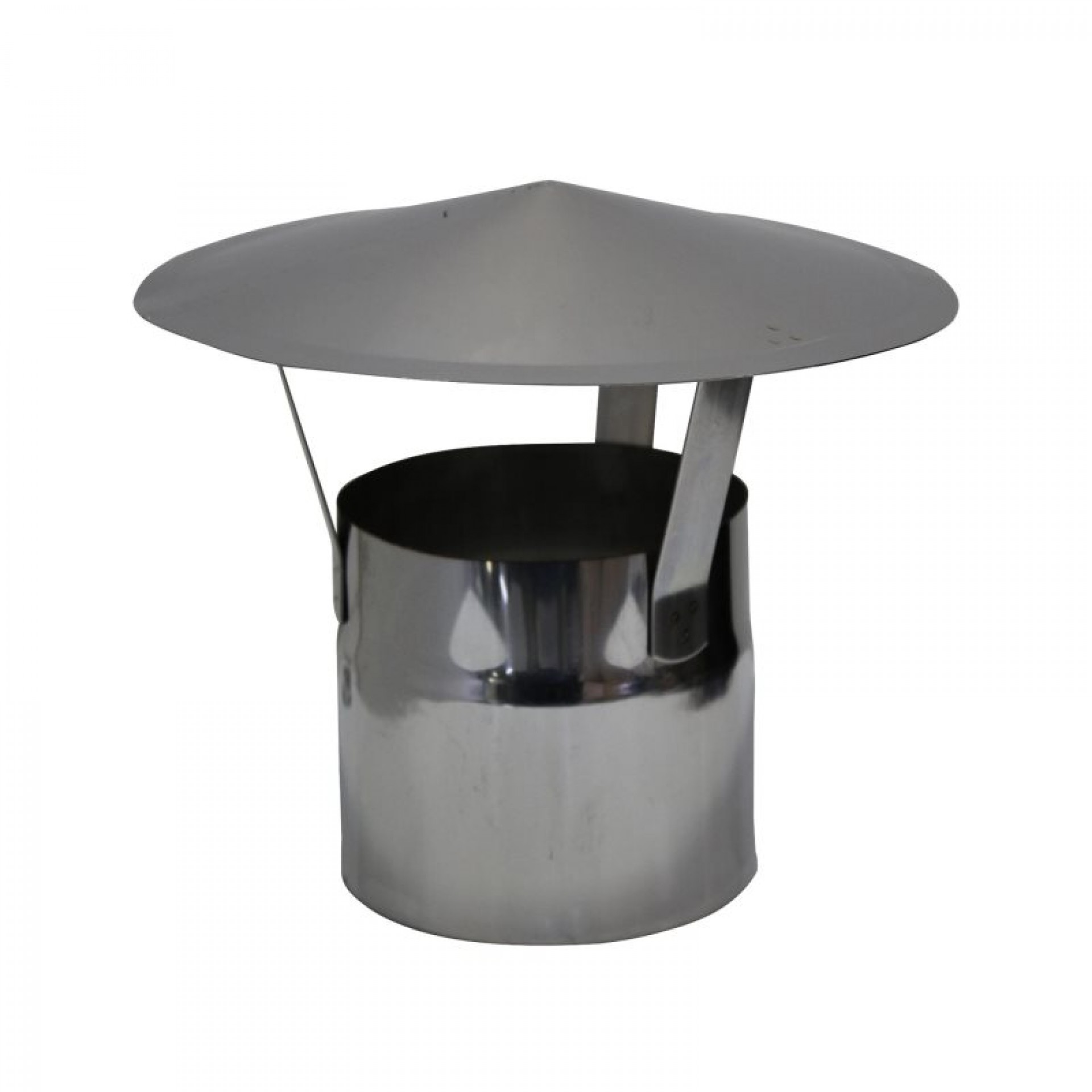 Chapeu Inox Redondo 110Mm