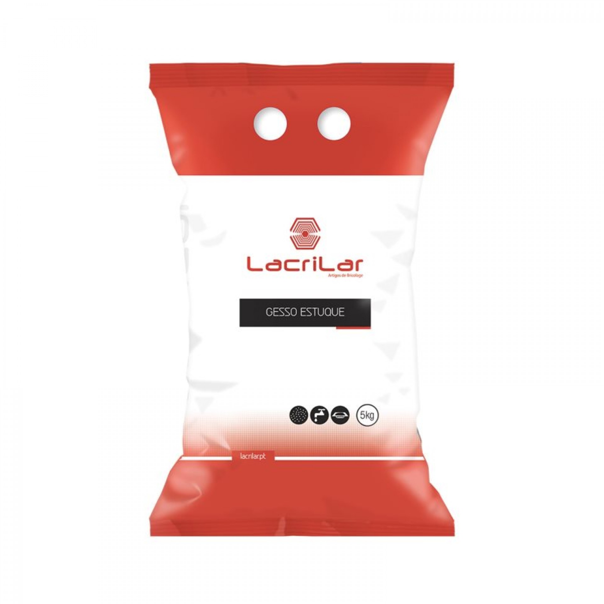Massa Estuque Lacrilar 5KG