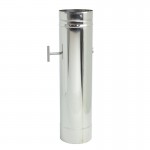 Tubo Inox Regulavel 120Mm 0,5Mt Tubo Inox Regulavel 120Mm 0,5Mt
