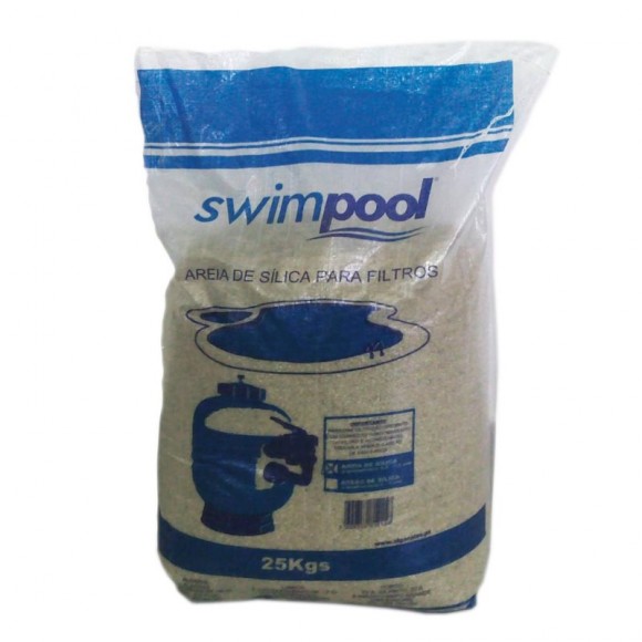 Areia Silica 0,6 - 1,2 MM 25 KG ECOPOOL