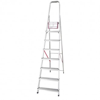 Escadote Al�minio 8 Degraus LITAN