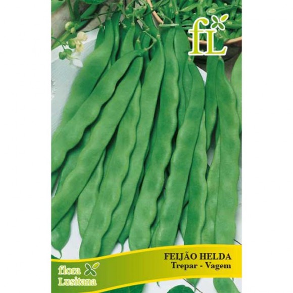 Feijão Helda Trepar 100 G FLORA LUSITANA Feijão Helda Trepar 100 G FLORA LUSITANA