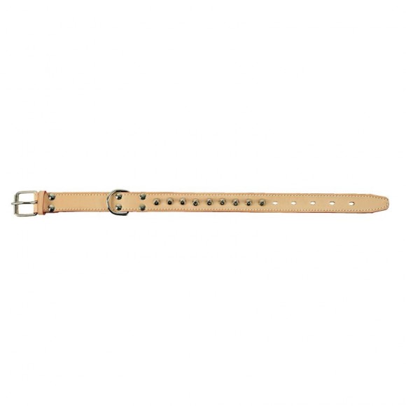 Coleira Para C�o Em Pele Com Aplica��es 63X3,1 CM MARPEL