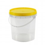 Balde Alto Com Tampa Amarelo 5 L Balde Alto Com Tampa Amarelo 5 L