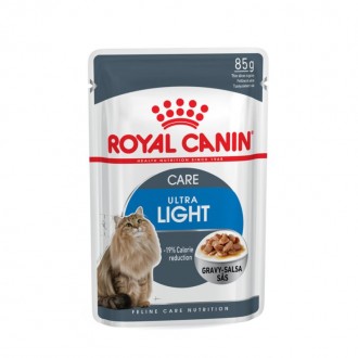 Alimento Húmido Gato Ultra Light 85 G ROYAL CANIN Alimento Húmido Gato Ultra Light 85 G ROYAL CANIN