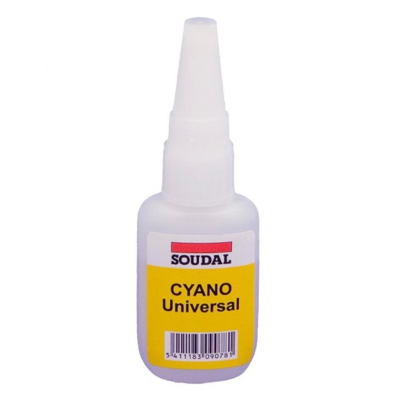 Cola Contacto Cianofix SOUDAL 20Gr Cola Contacto Cianofix SOUDAL 20Gr