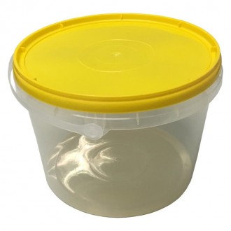 Balde ComTampa Amarelo 8 L