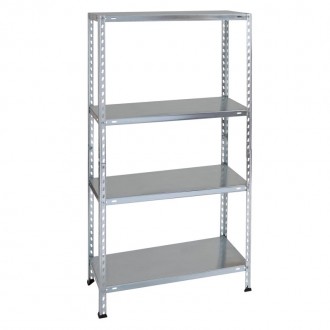 Estante Met�lica Galvanizada 4 prateleiras LITAN