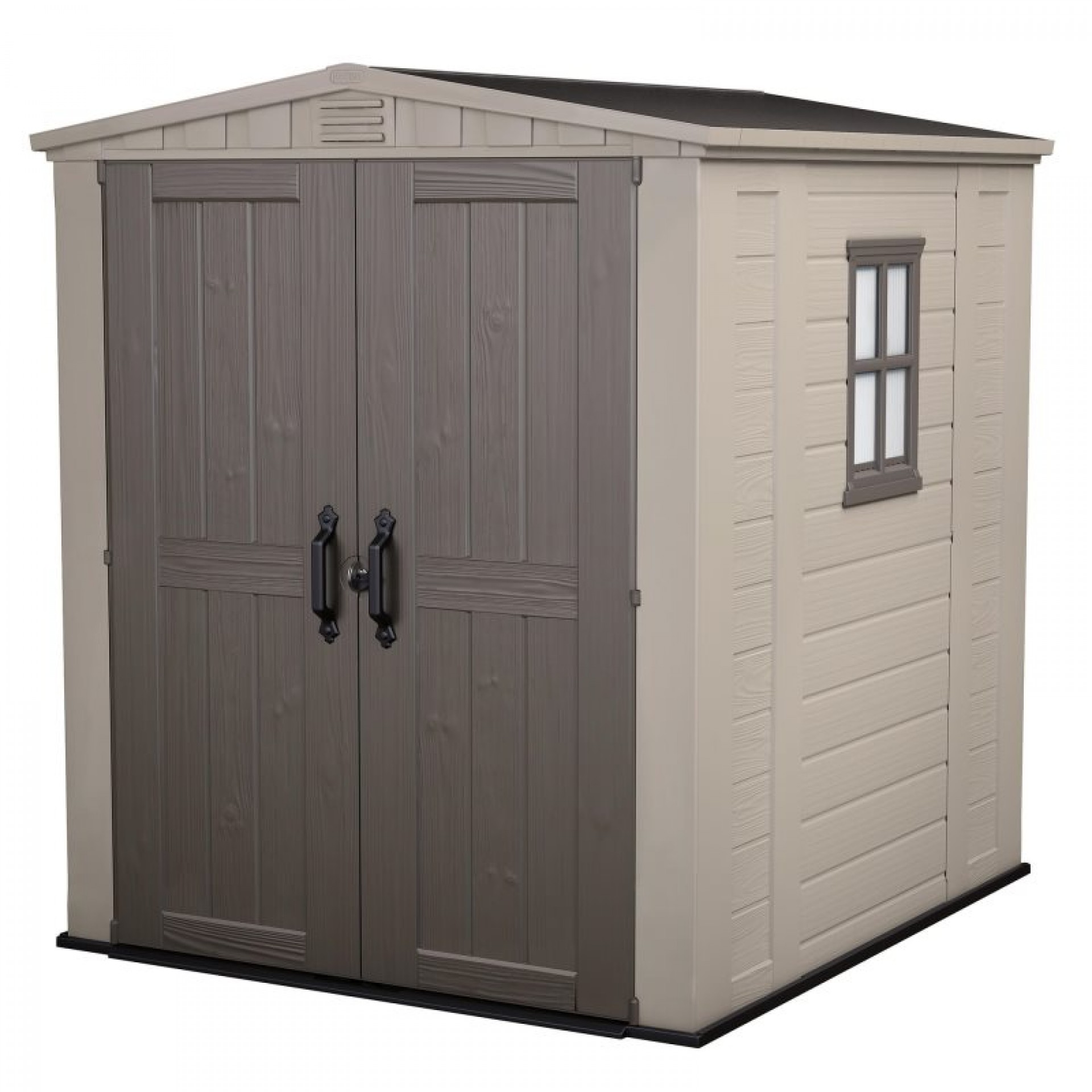Abrigo De Plástico 2 Portas Bege 3,4 M2 KETER