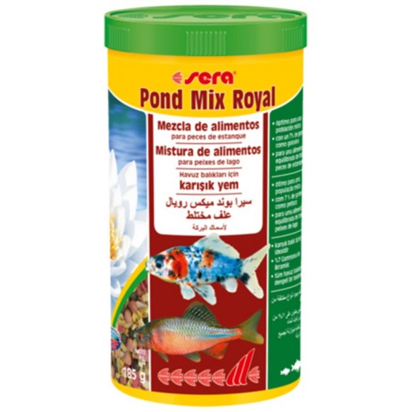 Alimento para Peixe Lago Mix Royal SERA 1L Alimento para Peixe Lago Mix Royal SERA 1L