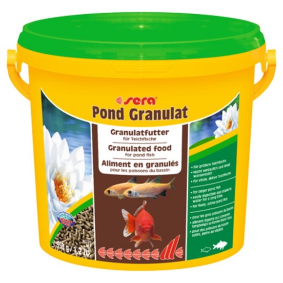 Alimento para Peixe Lago Granulado SERA 3,8L