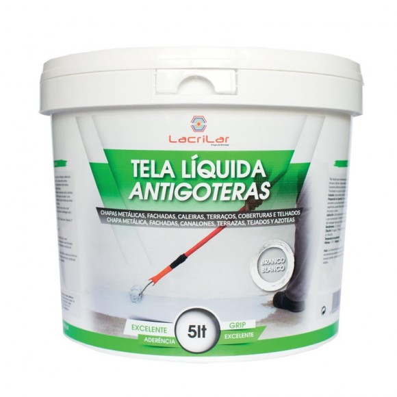 Borracha Liquida Branca 5LT Borracha Liquida Branca 5LT