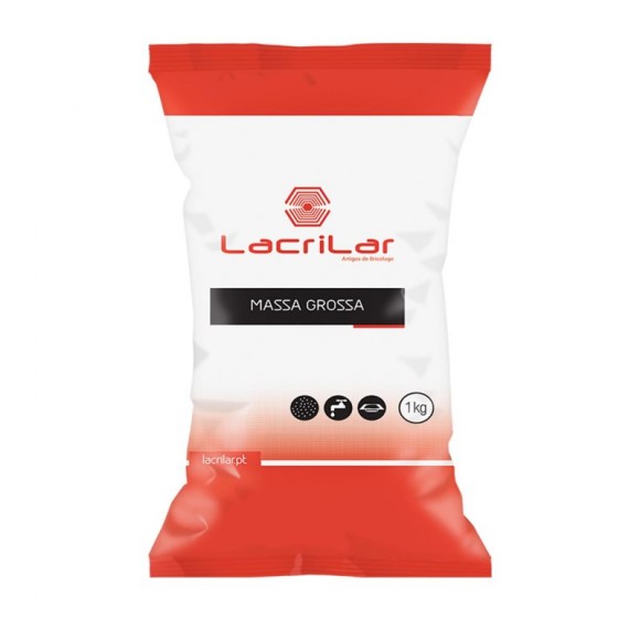 Massa Grossa Lacrilar 1KG Massa Grossa Lacrilar 1KG