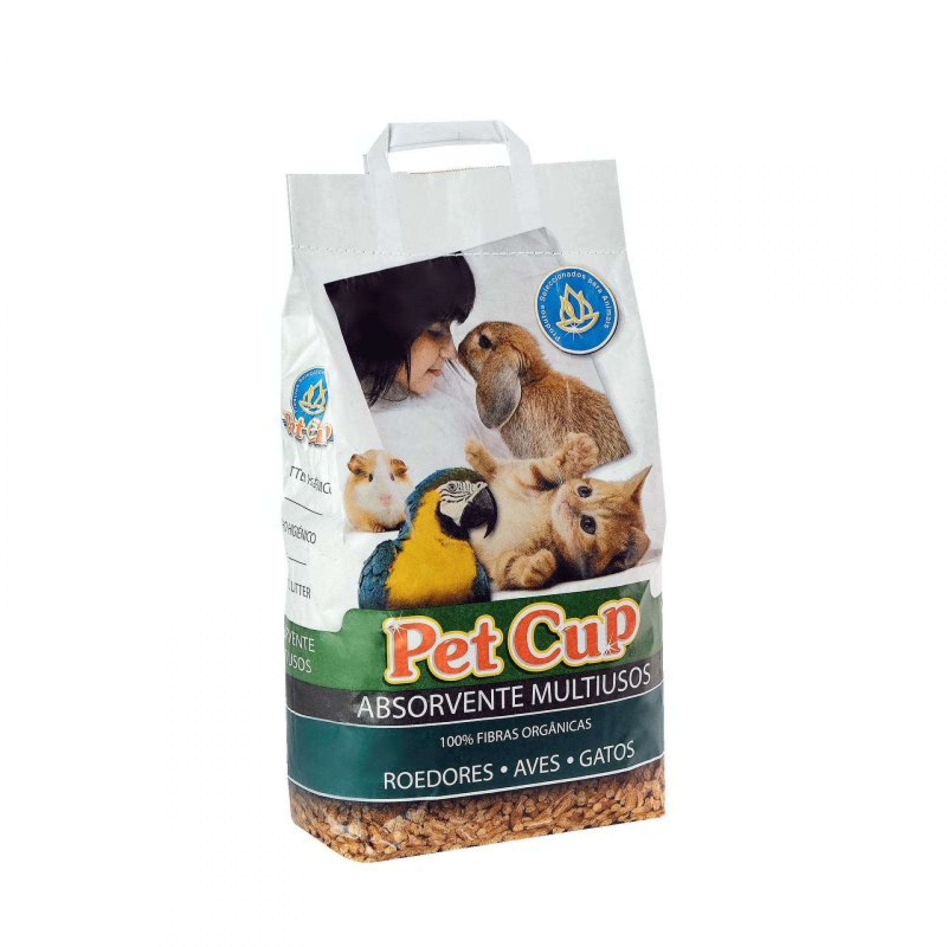 Aparas Madeira P/Roedor 5 KG PET CUP