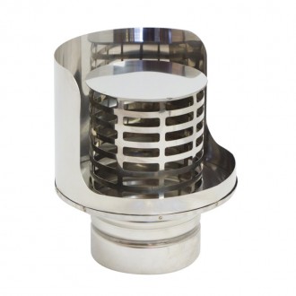 Chapeu p/ Fachada Eris Inox 80Mm