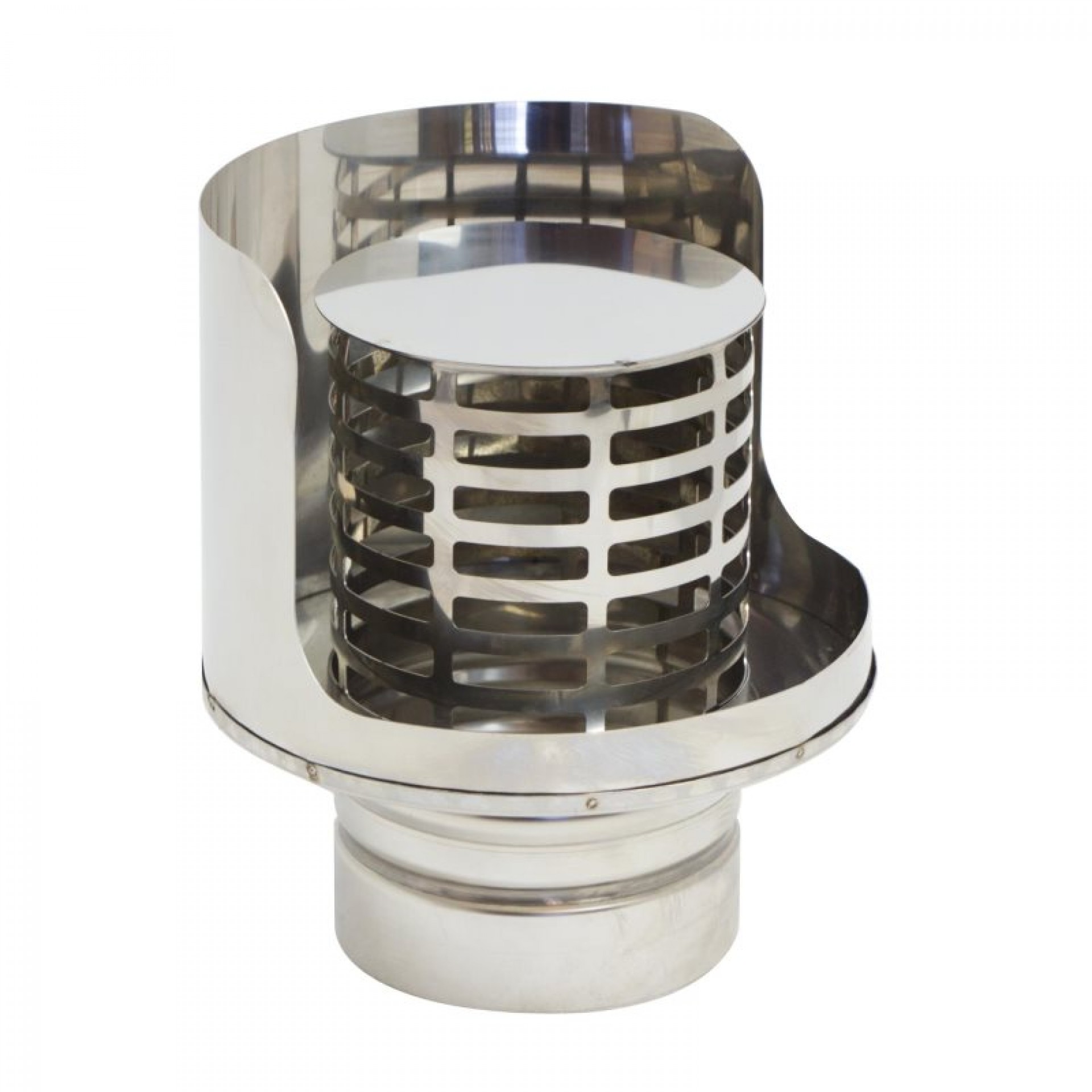 Chapeu p/ Fachada Eris Inox 80Mm