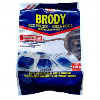Rodenticida BRODY 1,5 KG