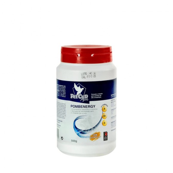 Pomboenergy PET CUP 500Gr Pomboenergy PET CUP 500Gr