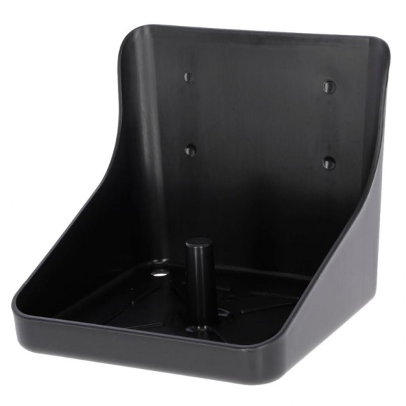 Suporte Plástico Preto Para Pedra KERBL Suporte Plástico Preto Para Pedra KERBL