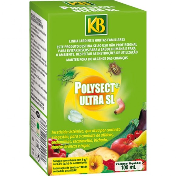Inseticida Polysect Horta Sl 100 ML KB Inseticida Polysect Horta Sl 100 ML KB