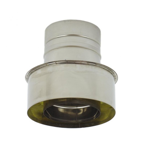 Uniao Inox Duplo 80/130 Simples 80 Mm Uniao Inox Duplo 80/130 Simples 80 Mm