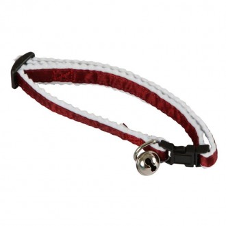 Coleira Ajust�vel p/ Gato KERBL Vermelho