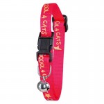 Coleira Ajust�vel p/ Gato KERBL Rosa