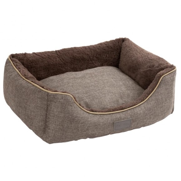 Cama de Tecido P/Gato Cinzenta 50X40X15 CM KERBL