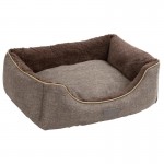 Cama de Tecido P/Gato Cinzenta 60X50X17 CM KERBL Cama de Tecido P/Gato Cinzenta 60X50X17 CM KERBL