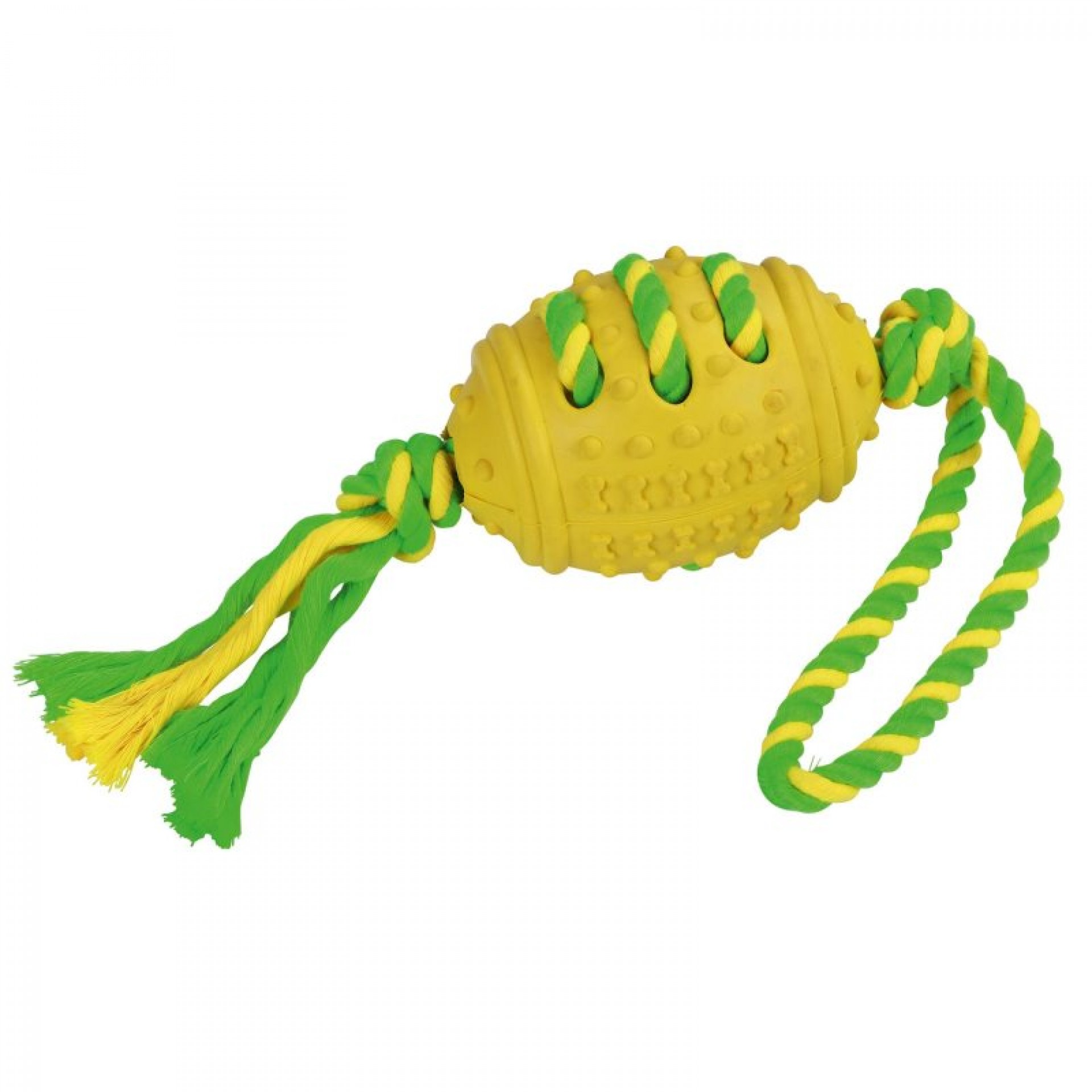 Brinquedo Para Cão Bola Com Corda 42 CM KERBL