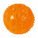 BRINQUEDO PARA CÃO BOLA RESISTENTE LARANJA BRINQUEDO PARA CÃO BOLA RESISTENTE LARANJA