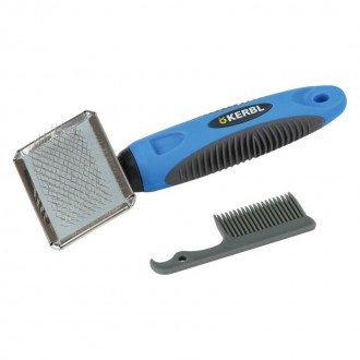 Cardadeira P/Cão Azul 6 CM KERBL Cardadeira P/Cão Azul 6 CM KERBL
