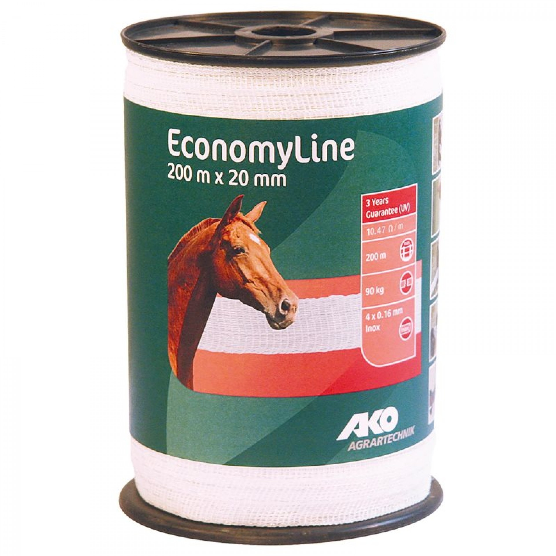 Fita Ecoline 4 Condutores 20 MMx200 M AKO