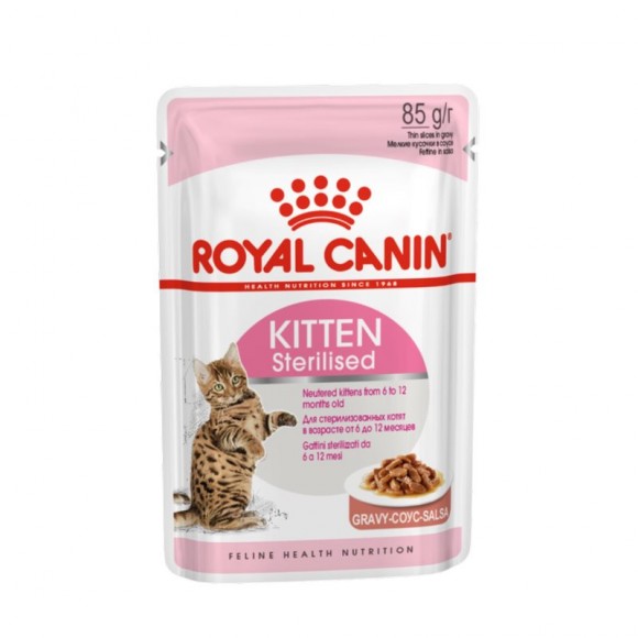 Alimento Húmid Gatinho Esteriliz 85 G ROYAL CANIN Alimento Húmid Gatinho Esteriliz 85 G ROYAL CANIN
